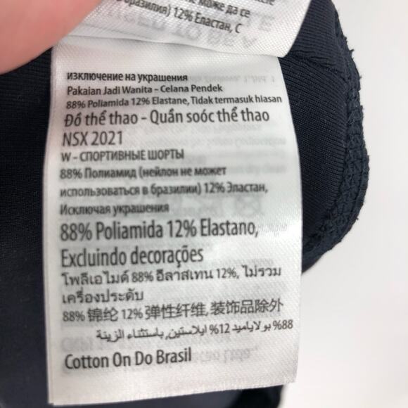 Cotton On Body Womens The Bike Short Small Black Pull On Athletic NWT - Picture 11 of 12